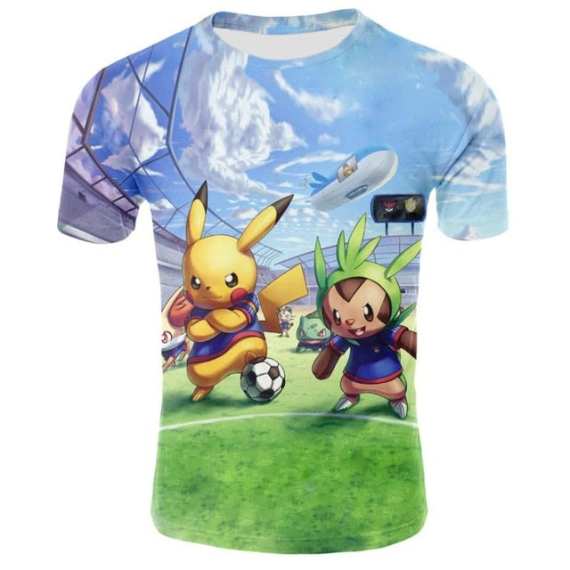 PIKACHU - MEN and WOMEN T SHIRT